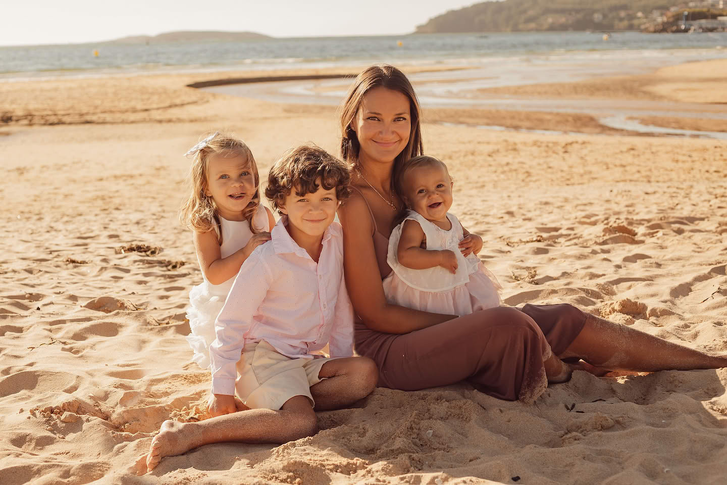 Family photo used to create personalized coloring book from photos